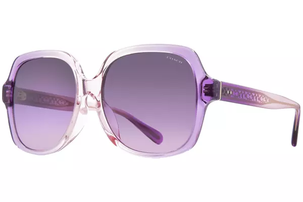  Coach CR614 HC8395U Sunglasses Women's Square Shape 