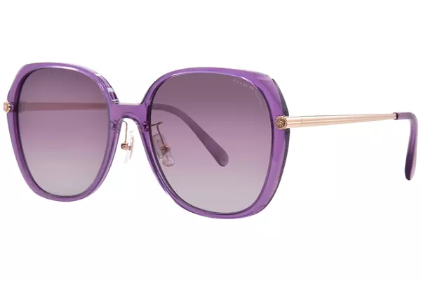  Coach CR636 HC8403D Sunglasses Women's Square Shape 
