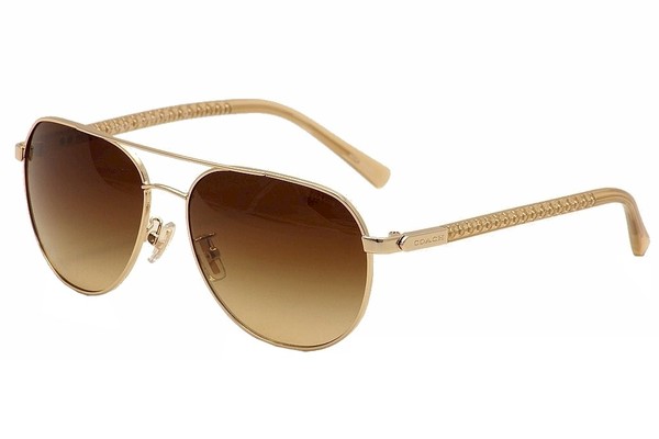  Coach Women's HC7053 HC/7053 Fashion Pilot Sunglasses 