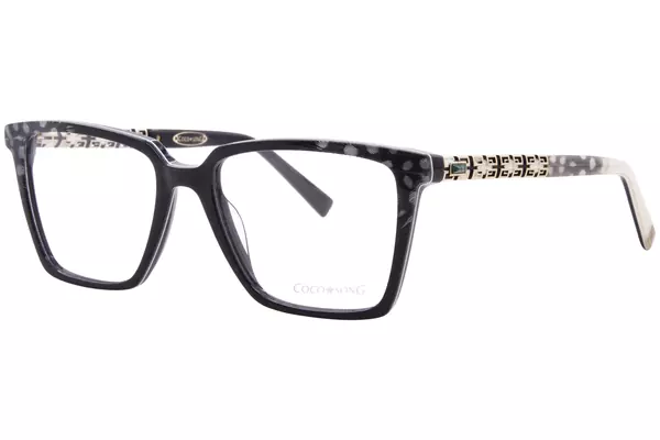  Coco Song Bang-Boom CV330 Eyeglasses Women's Full Rim Rectangle Shape 