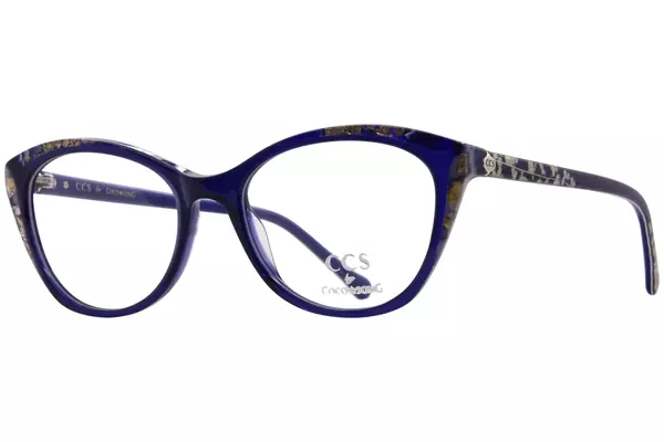  Coco Song CCS239 Eyeglasses Women's Full Rim Cat Eye 