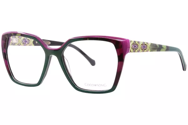  Coco Song Star-Game CV321 Eyeglasses Women's Full Rim 