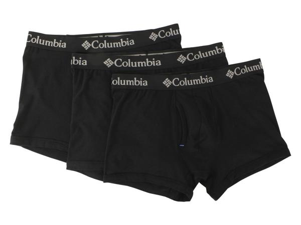  Columbia Men's 3-Pairs Stretch Boxers Trunks Underwear 