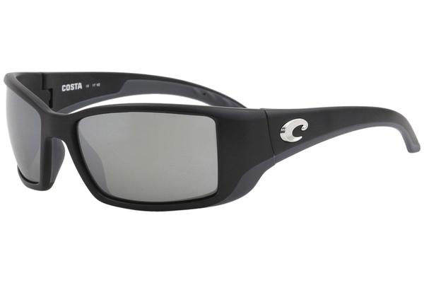  Costa Del Mar Polarized Blackfin Sunglasses Men's Rectangle Shape 
