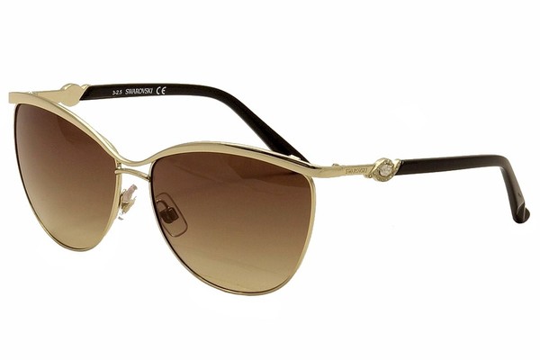  Daniel Swarovski Women's Feisty SW105 SW/105 Fashion Sunglasses 