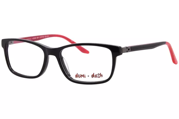 Demi + Dash Vortex Eyeglasses Youth Kids Boy's Full Rim Rectangle Shape
