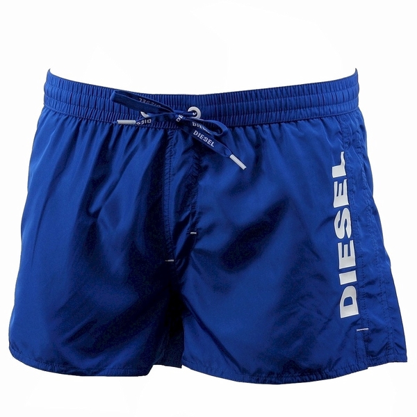  Diesel Men's Coralred Swim Shorts Swimwear 