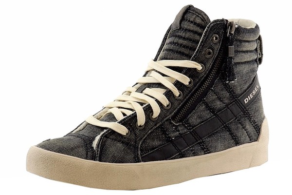  Diesel Men's D-String Plus High-Top Sneakers Shoes 