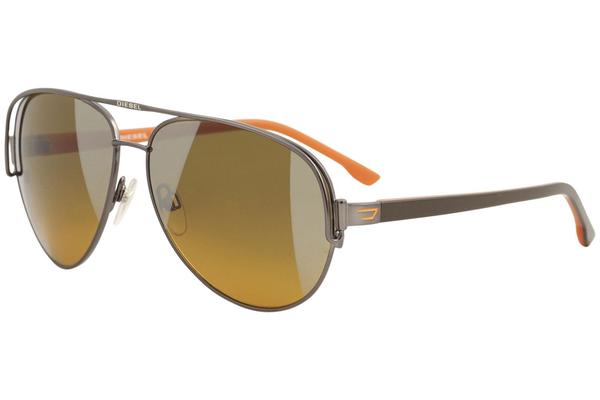  Diesel Men's DL0066 DL/0066 Fashion Pilot Sunglasses 