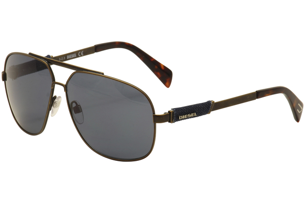  Diesel Men's DL0088 DL/0088 Fashion Pilot Sunglasses 