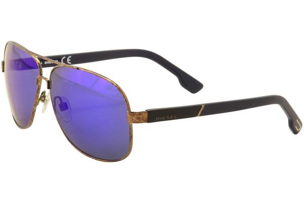  Diesel Men's DL0125 DL/0125 Fashion Pilot Sunglasses 