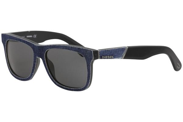  Diesel Men's DL0140 DL/0140 DenimEye Fashion Square Sunglasses 