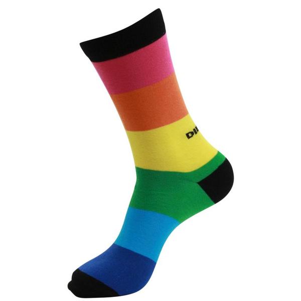  Diesel Men's SKM-Ray Pattern Dress Crew Socks Sz: L, 9.5-12 (One Size) 