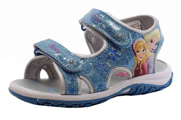  Disney Frozen Toddler Girl's Light Up Sandals Shoes 