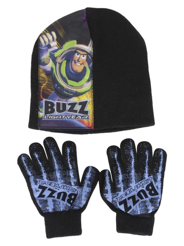  Disney Pixar Toy Story Boy's Buzz Lightyear Hat & Glove Set Sz. 2-4T 