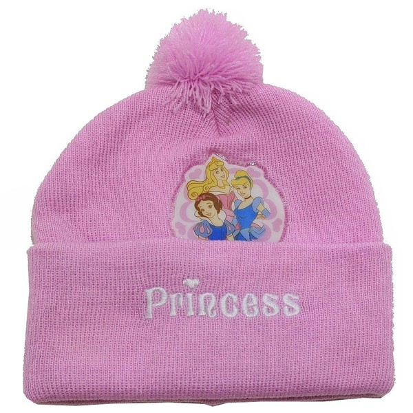  Disney Princess Toddler Girl's Hat & Scarf Winter Set Sz. 2-4T 