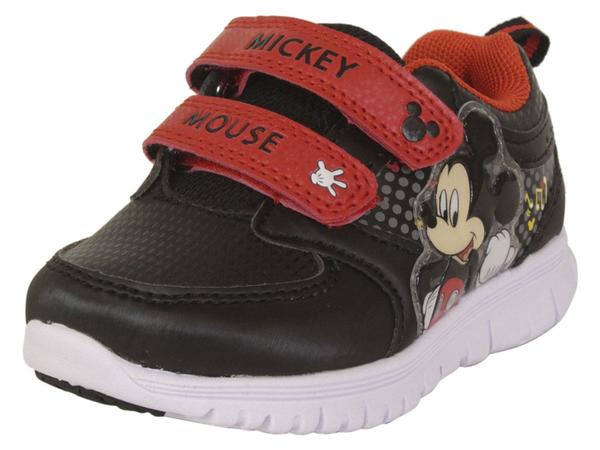  Disney Toddler/Little Boy's Mickey Mouse Light Up Sneakers Shoes 