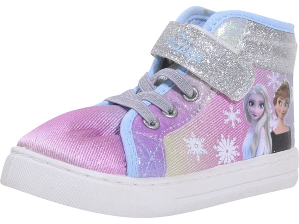  Disney Toddler/Little Girl's Frozen Sneakers Canvas High Top 