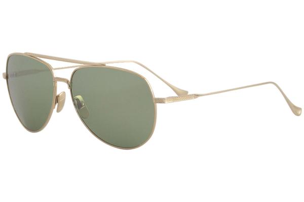  Dita Men's Flight-004 7804 18K Gold Fashion Pilot Titanium Sunglasses 