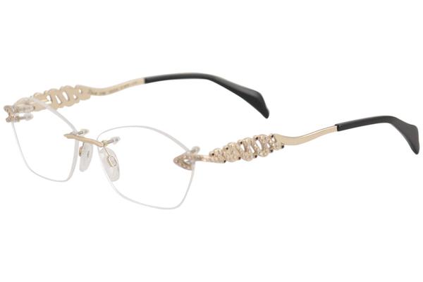  Diva Women's Eyeglasses 5506 Rimless Optical Frame 