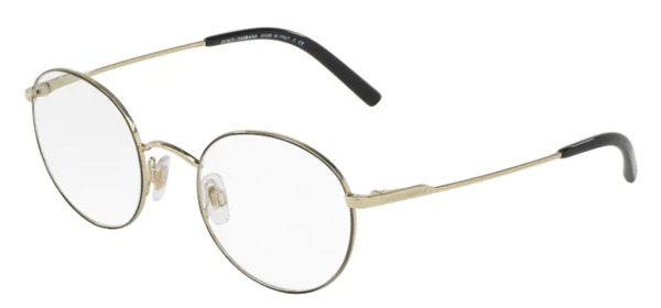  Dolce & Gabbana DG1290 Eyeglasses Men's Full Rim Round Shape 