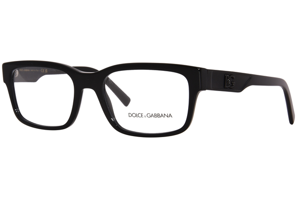  Dolce & Gabbana DG3352 Eyeglasses Men's Rectangle Shape 