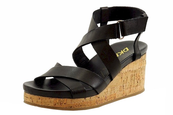  Donna Karan DKNY Women's Lani Fashion Strappy Wedge Sandals Shoes 