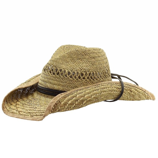  Dorfman Pacific Men's Bent Brim Rush Cowboy Hat 