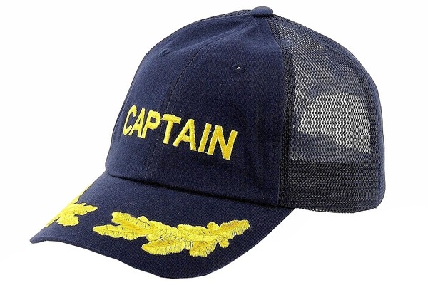  Dorfman Pacific Men's Captain Trucker Cap Adjustable Hat (One Size Fits Most) 