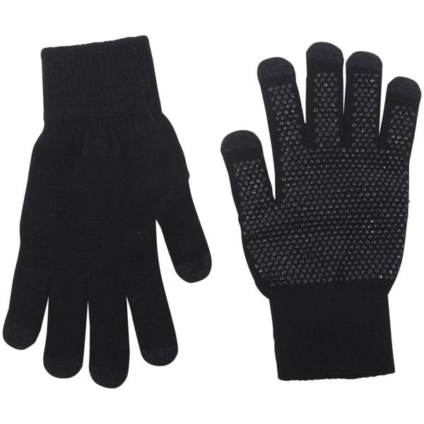  Dorfman Pacific Men's Touchscreen Knit Gloves 