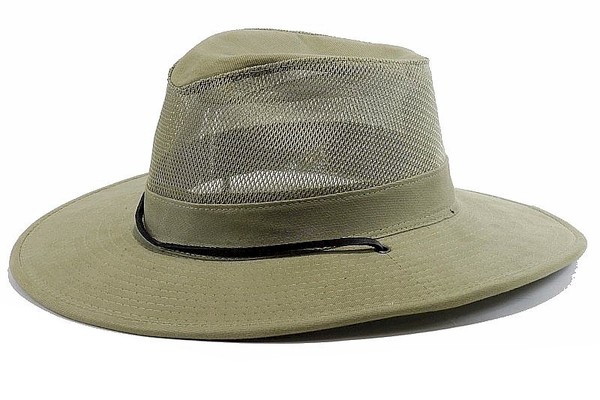  Dorfman Pacific Men's Washed Twill Safari Hat 