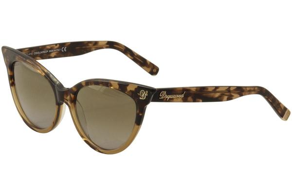  Dsquared2 Women's DQ0097 DQ/0097 Cat Eye Fashion Sunglasses 