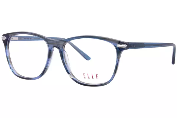  Elle 13544 Eyeglasses Women's Full Rim Square Shape 