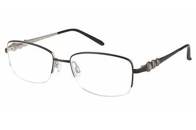  Elle Women's Eyeglasses EL13417 EL/13417 Half Rim Optical Frame 