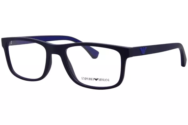  Emporio Armani EA3147 Eyeglasses Frame Men's Full Rim Rectangular 