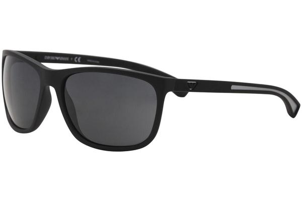  Emporio Armani Men's EA4078 EA/4078 Rectangle Sunglasses 