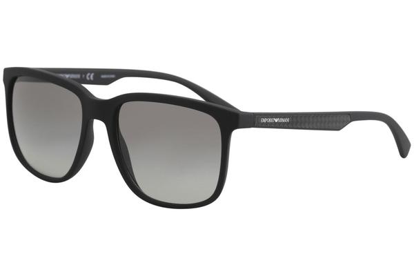  Emporio Armani Men's EA4104 EA/4104 Square Sunglasses 