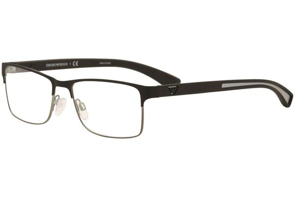  Emporio Armani Men's Eyeglasses EA1052 EA/1052 Full Rim Optical Frame 