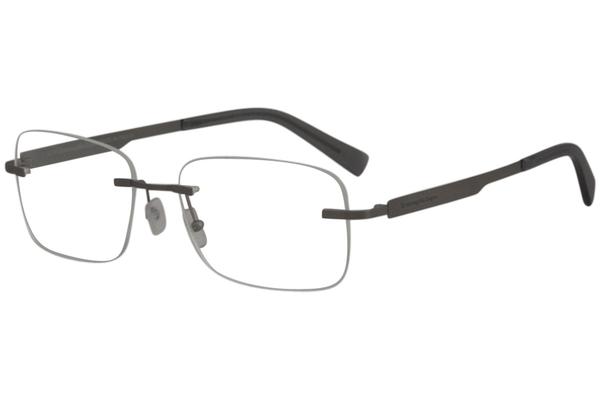  Ermenegildo Zegna Men's Eyeglasses EZ5026 EZ/5026 Rimless Optical Frame 