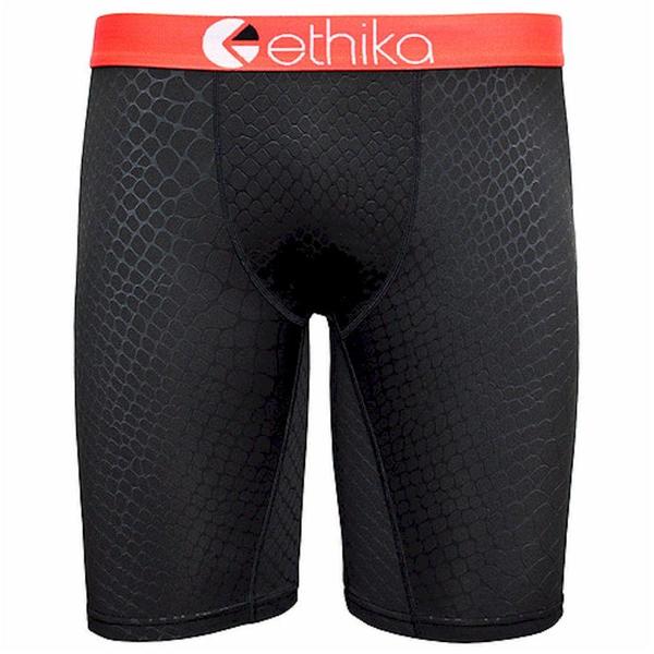  Ethika Men's The Staple Fit Infrared Python Long Boxer Briefs Underwear 
