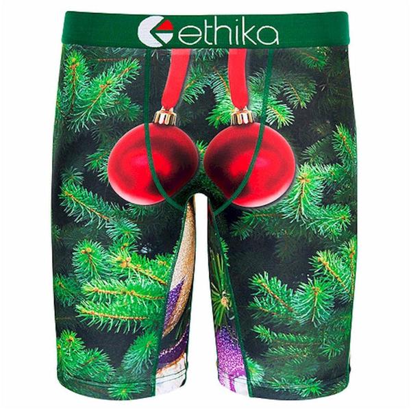  Ethika Men's The Staple Fit Nutcracker Long Boxer Briefs Underwear 