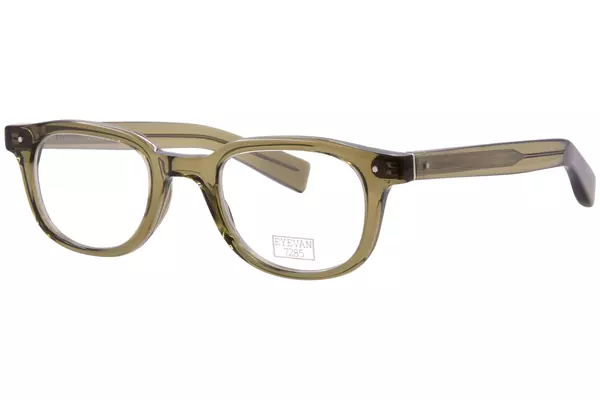 Eyevan 7285 361E Eyeglasses Full Rim Rectangle Shape