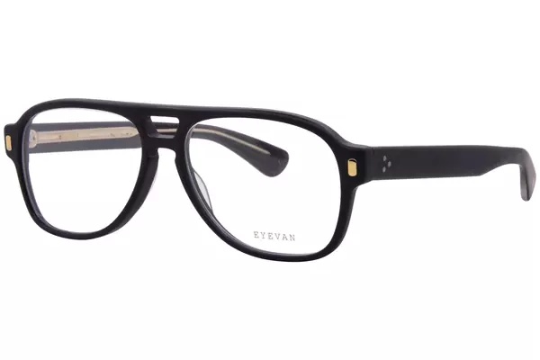  Eyevan Brett-E Eyeglasses Full Rim Pilot 