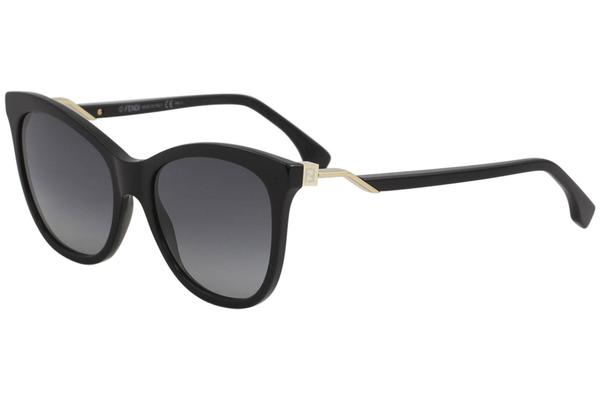  Fendi Women's FF0200S FF/0200/S Fashion Cat Eye Sunglasses 