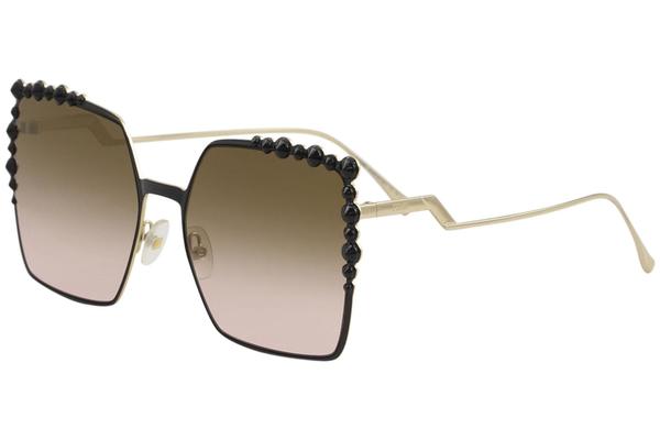  Fendi Women's FF0259S FF/0259/S Fashion Square Sunglasses 