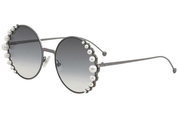  Fendi Women's FF0295S FF/0295/S Fashion Round Sunglasses 