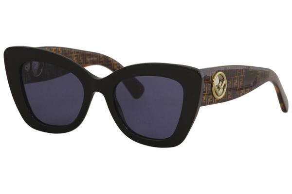  Fendi Women's FF0327S FF/0327/S Fashion Butterfly Sunglasses 