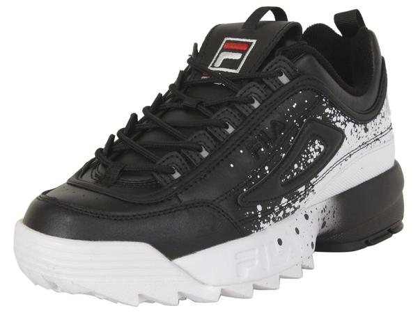  Fila Men's Disruptor-II-Splatter Sneakers Shoes 