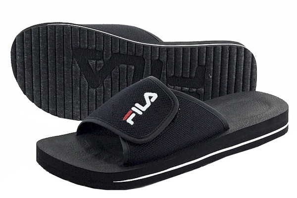 fila sandals mens grey