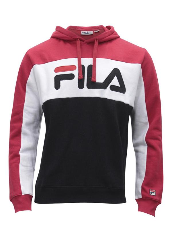  Fila Men's Todd Long Sleeve Hooded Sweatshirt 